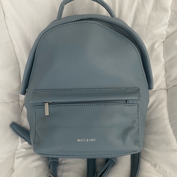 Matt & Nat Mini Blue Backpack - Picture 3 of 7